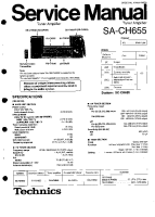 Technics - SACH-655-Schematics 